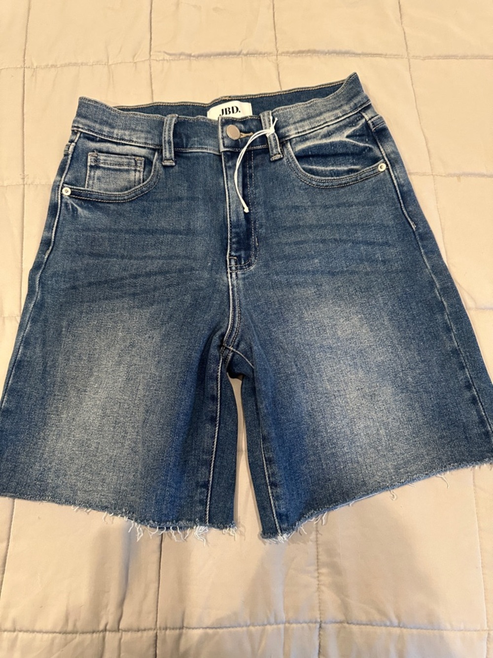 Just Black Classic Medium Blue Denim Shorts